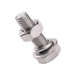 HDG M8 x 30 Bolt with nut